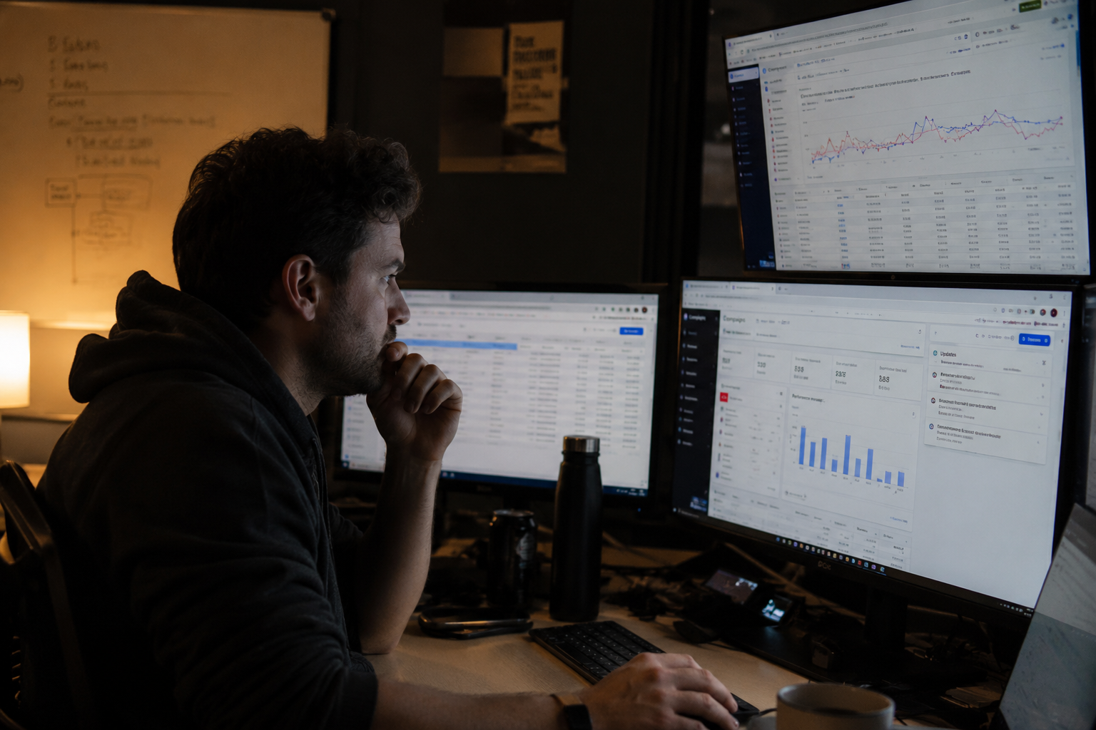 Media Buyer — real person doing the job Boosty automates